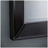Hudson Living Luna Rectangle Black Mirror 915 x 610mm