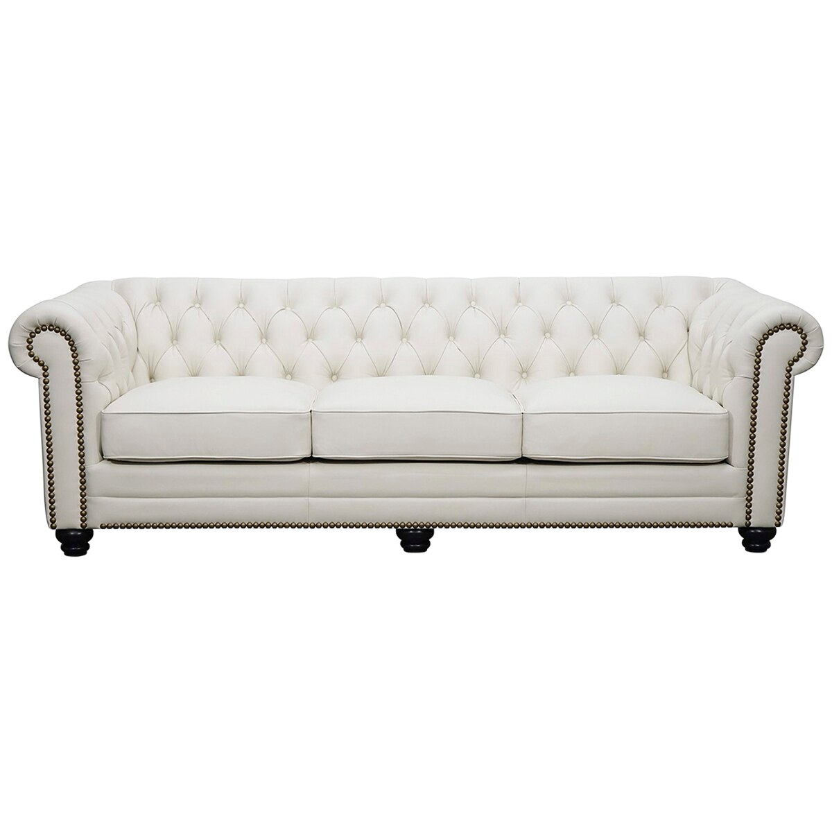 Moran Bastille II 3-Seater Leather Sofa