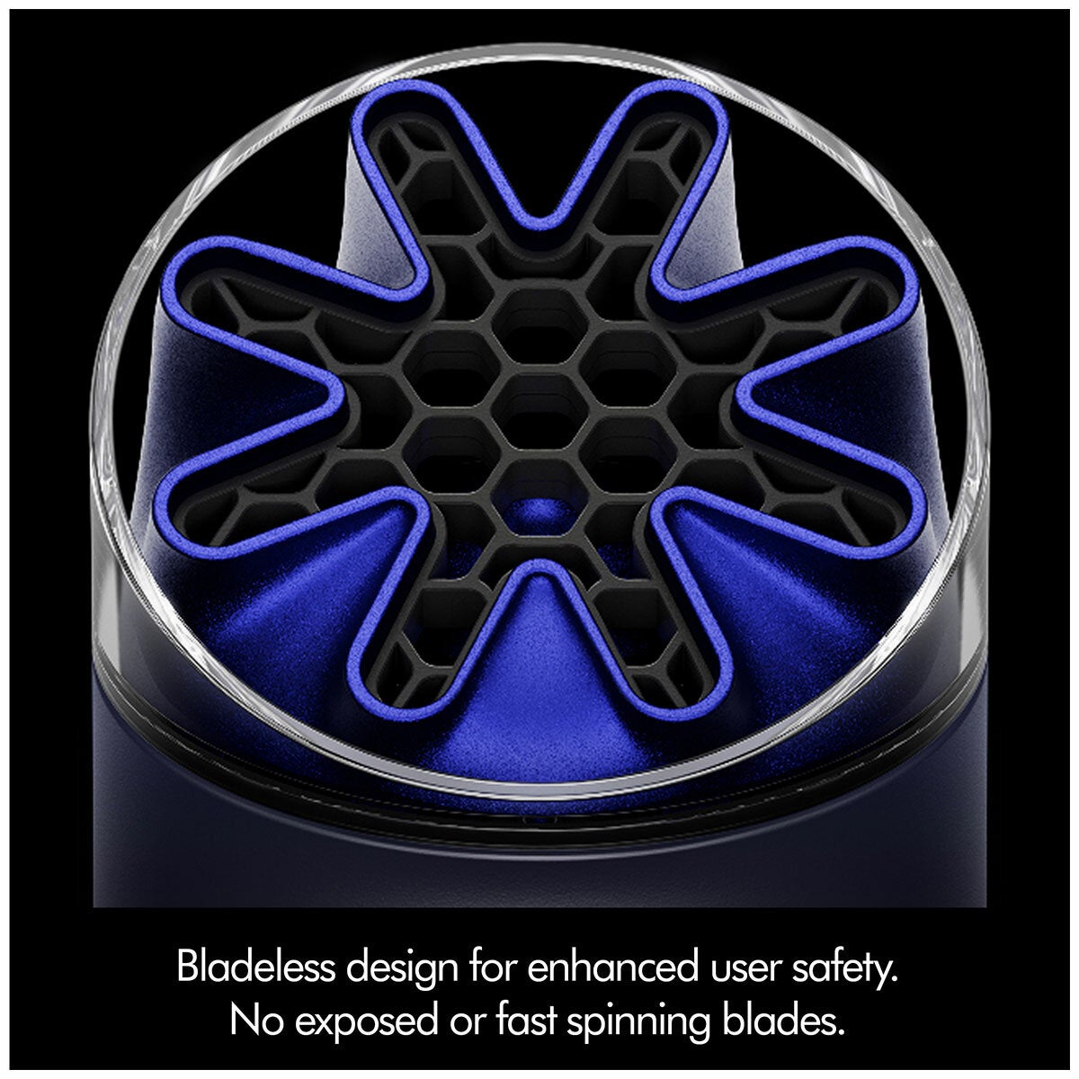 Dyson HushJet Mini Cool Fan InkCobalt 641006-01 Dyson HushJet Mini Cool Fan InkCobalt 641006-01