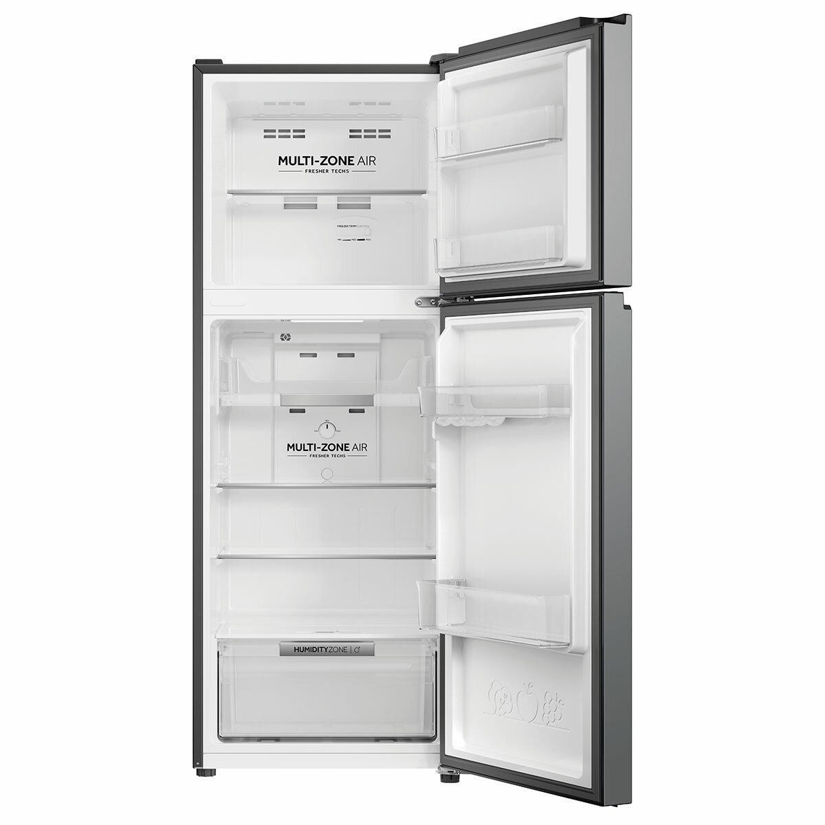 Haier 208L 300 Series Refrigerator Top Freezer Satina HRF210TS Haier 208L 300 Series Refrigerator Top Freezer Satina HRF210TS