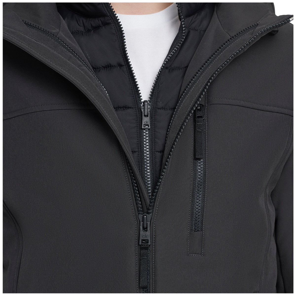 Calvin Klein 3 in 1 Men's Jacket - Alloy Grey