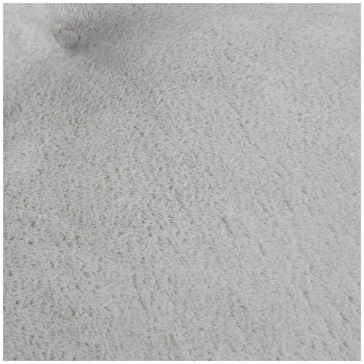 Kirkland Signature Hexagon Pet Napper Spring Grey Faux Fur