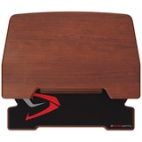 Eureka Ergonomic Height Adjustable Sit Stand Desk 31 Inch - Cherry