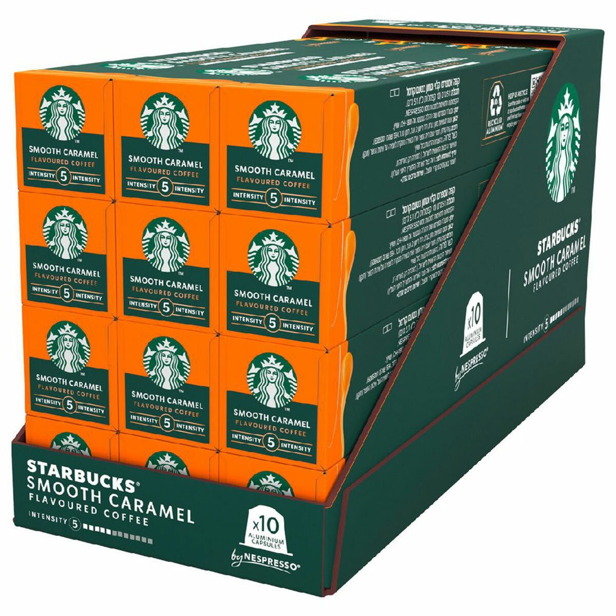 Starbucks by Nespresso Smooth Caramel Coffee Capsules 120 Pack