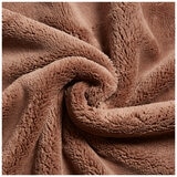 Amari Luxury Velvet Throw 152cm x 177cm Taupe