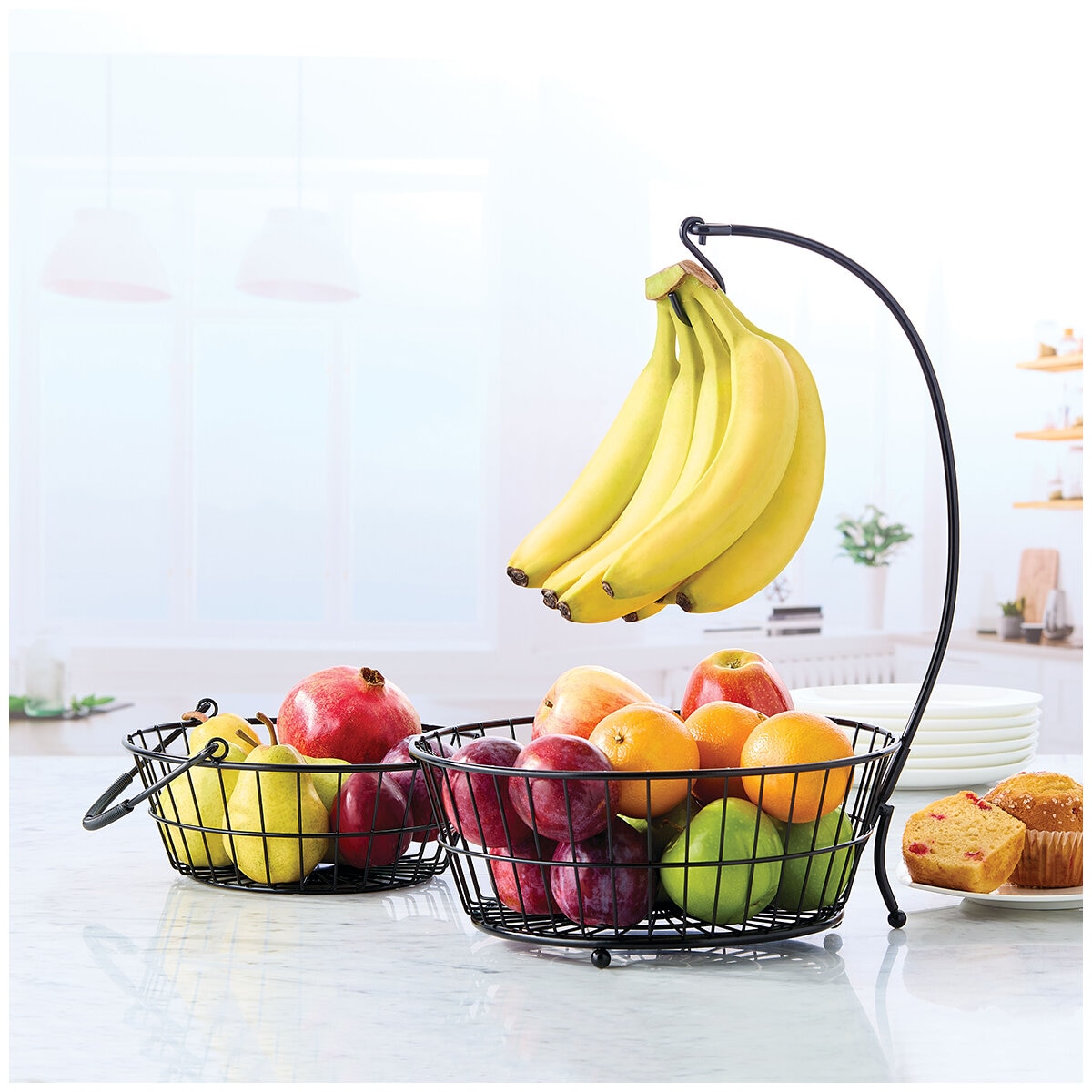 Gourmet Basics Mikasa Tully Basket 2 Tier