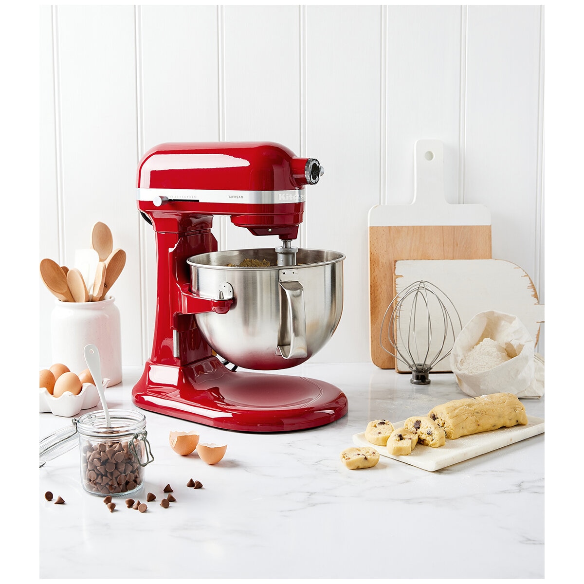 KitchenAid KSM60 Artisan Bowl Lift Mixer Empire Red