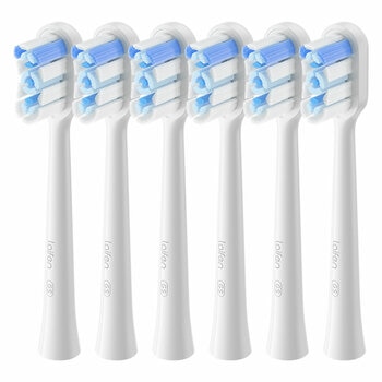 Laifen Super Clean Universal Brush Head 6 Pack Blue