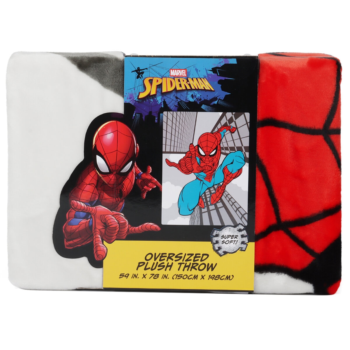 Oversized Plush Throw 150cm x 198cm