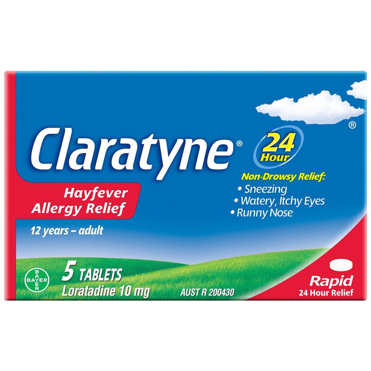 Claratyne Hayfever Allergy Relief 5 Tablets Costco Australia