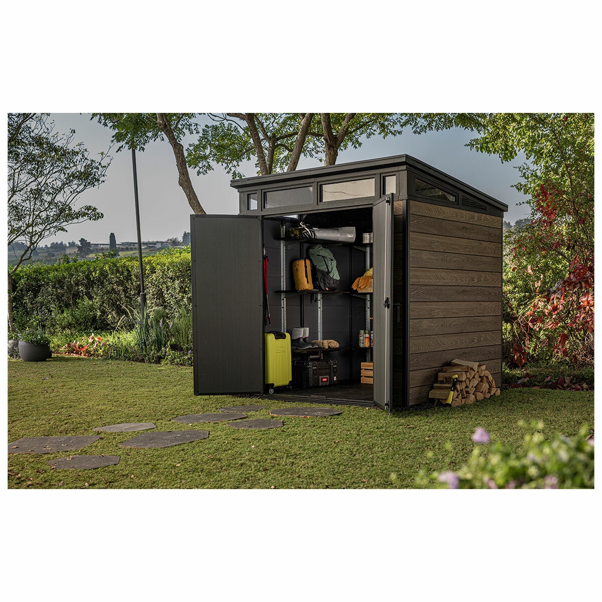 Keter Signature Pent Shed 2.2M x 2.2M