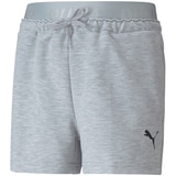 Puma - Girls' Logo Short - Light Grey