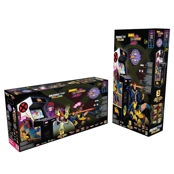 Arcade1Up Marvel Vs Capcom 2 X-Men '97 Edition Deluxe Arcade Machine