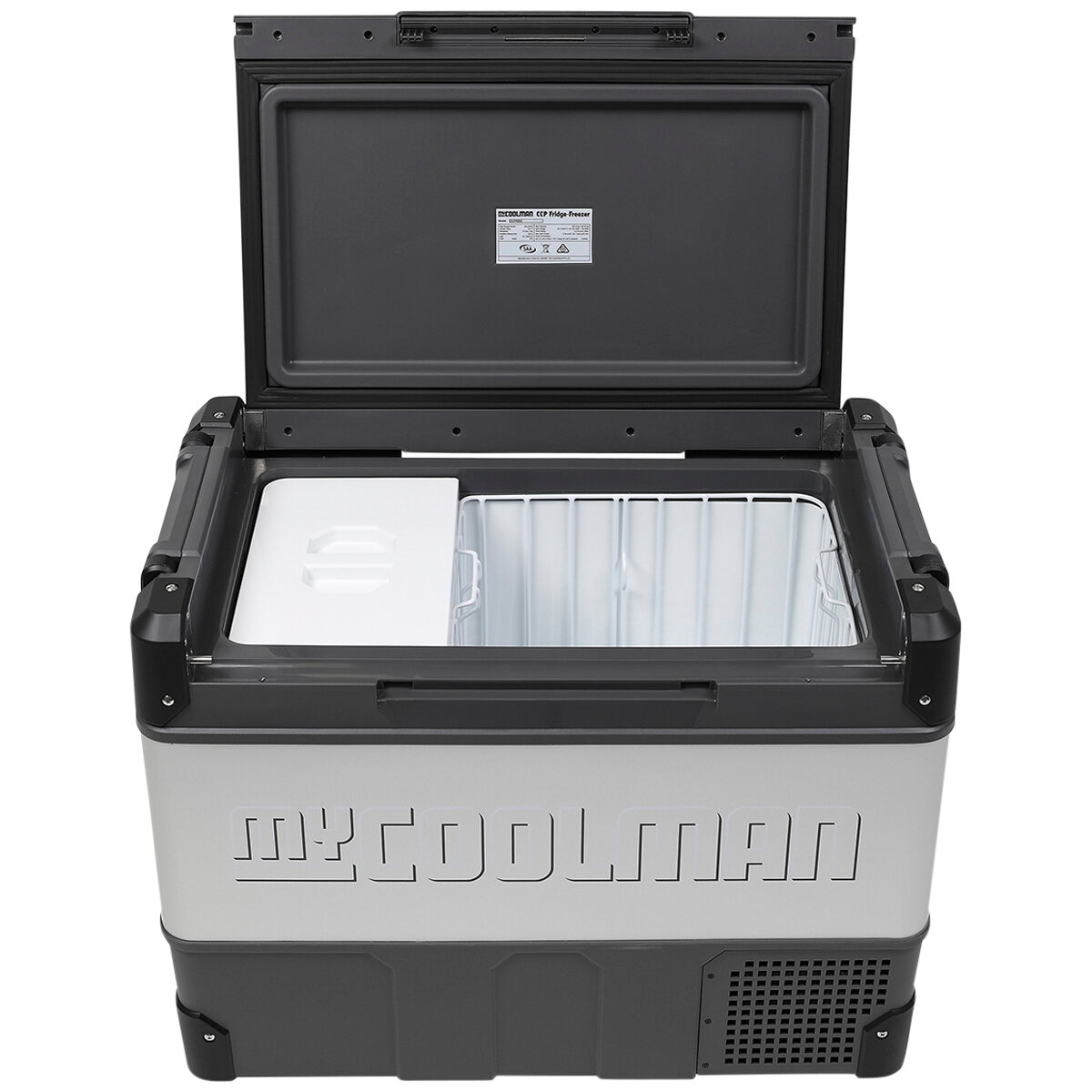 MyCoolMan Dual Fridge Freezer with Battery