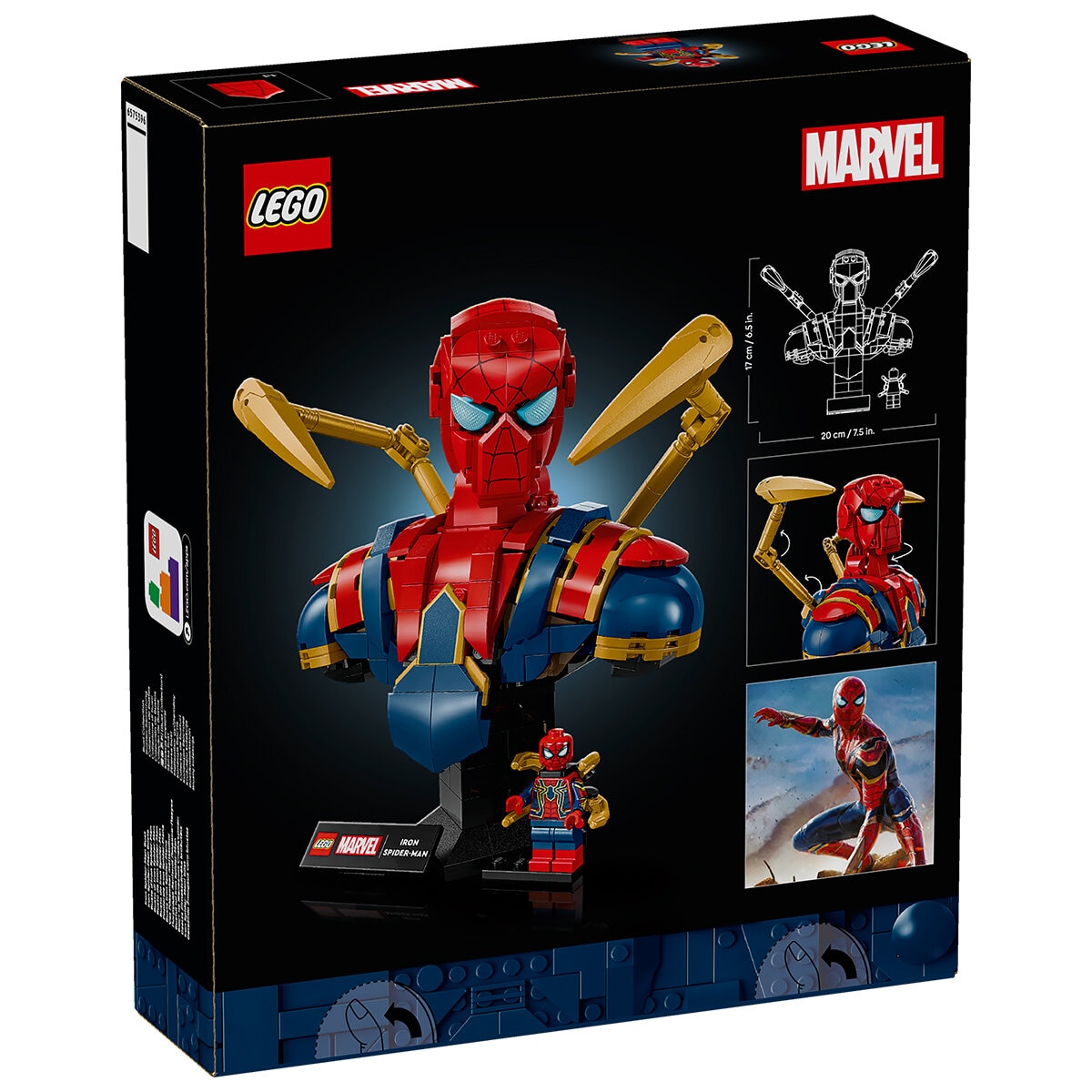 LEGO Marvel Iron Spider-Man Bust 76326