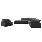 Aiden & Ivy 6 Piece Fabric Modular Sectional