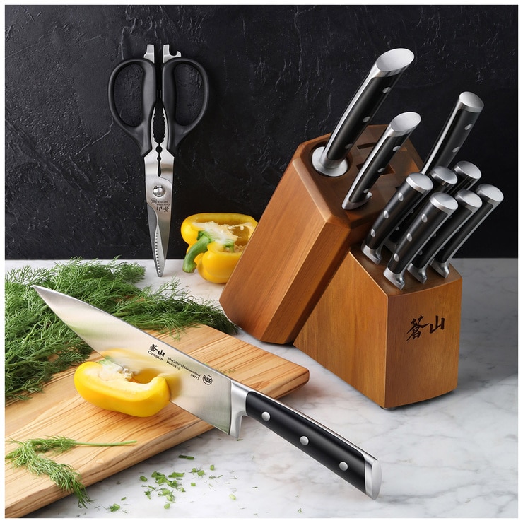 Cangshan S Series German Steel 12 Piece Knife Set Costco Australia