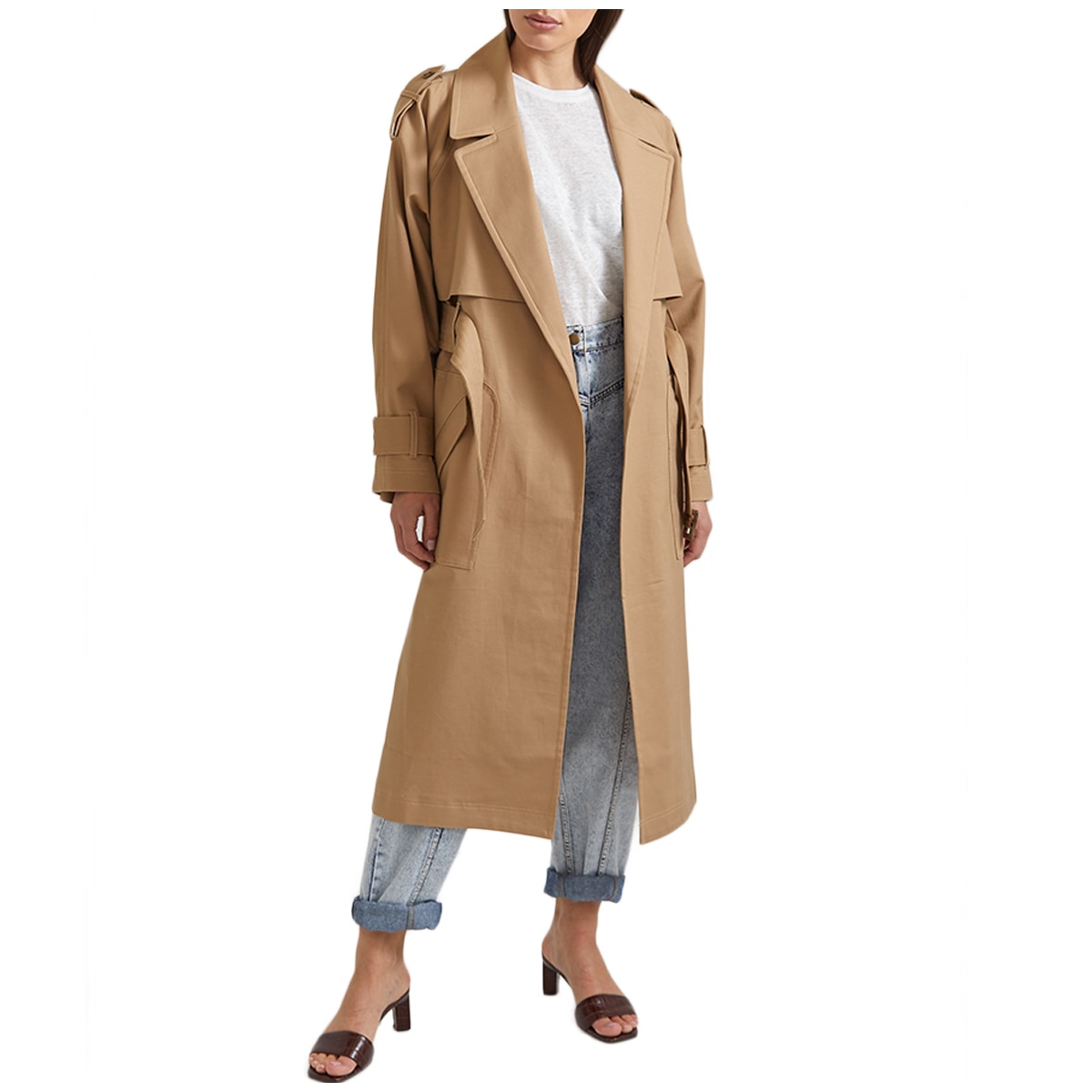 Ladies trench coat costco sales