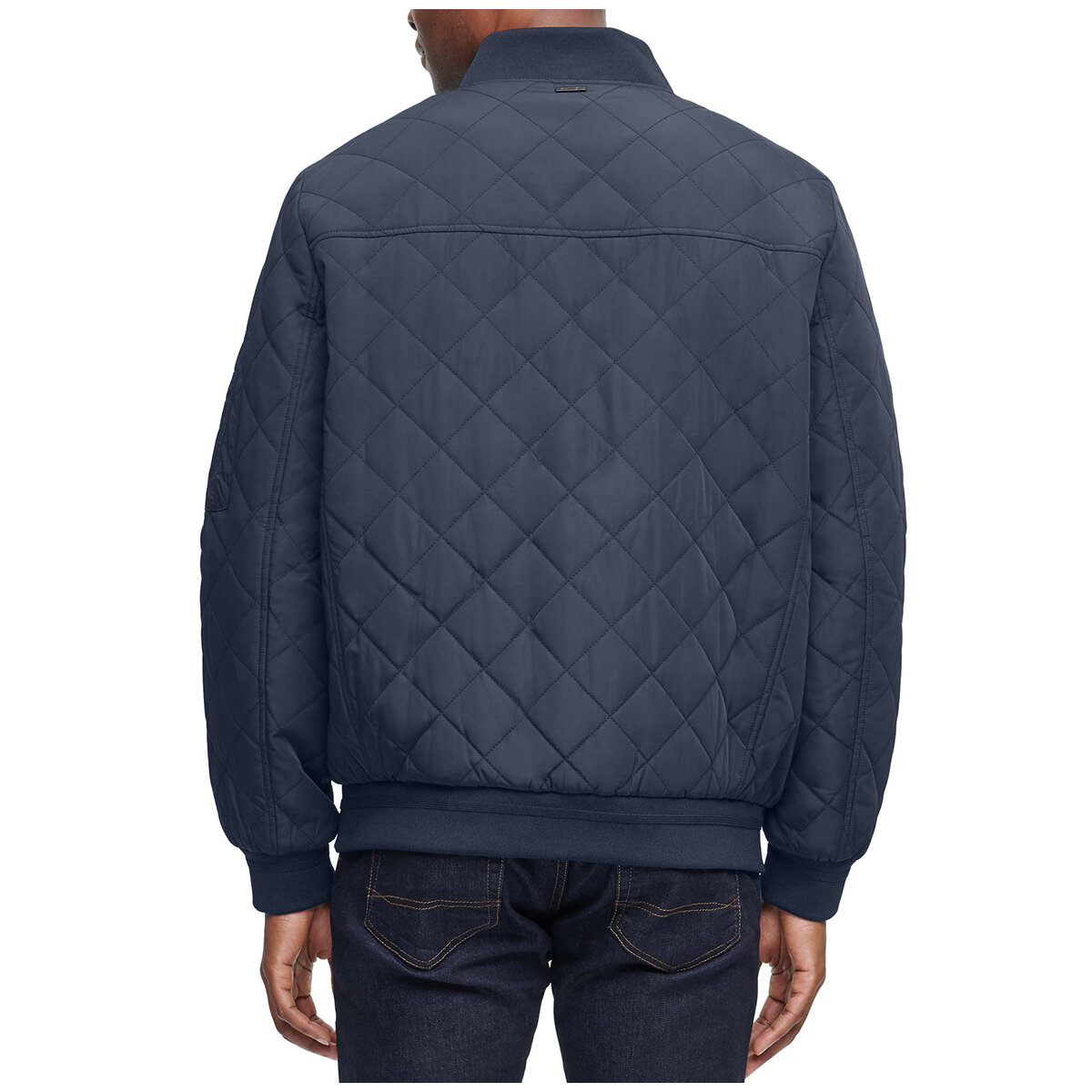 Calvin Klein Men's Bomber Jacket True Navy