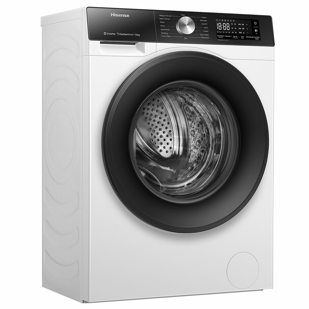 D24 262716 Hisense 7.5kg Series 3 Front Load Washer HWF3S7514X D24 262716 Hisense 7.5kg Series 3 Front Load Washer HWF3S7514X
