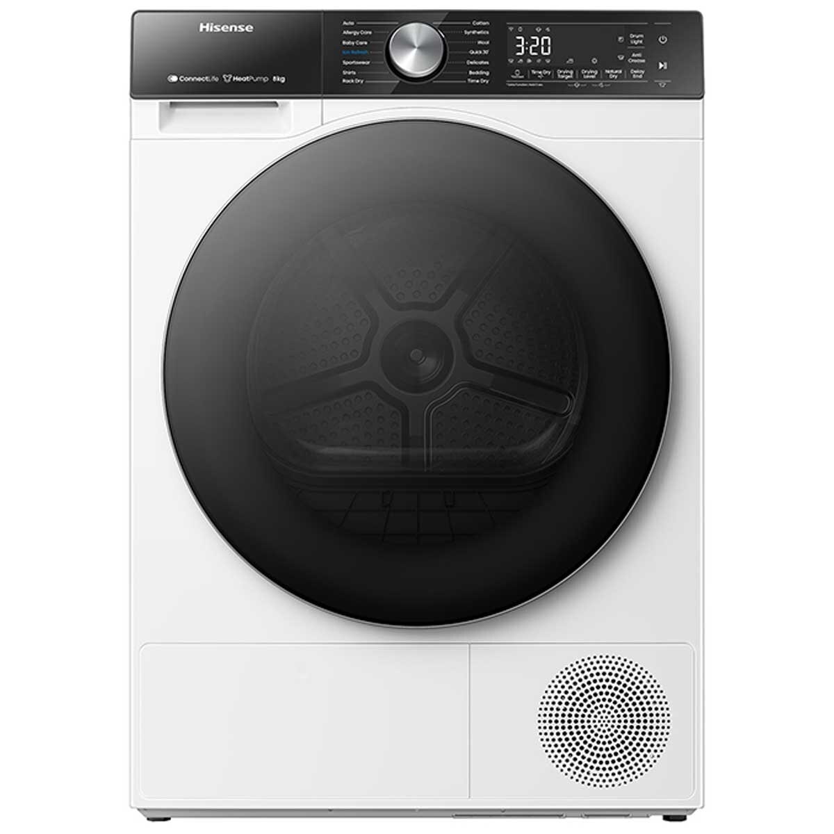 Hisense 8kg Series 5 Heat Pump Dryer White HDF5S80H