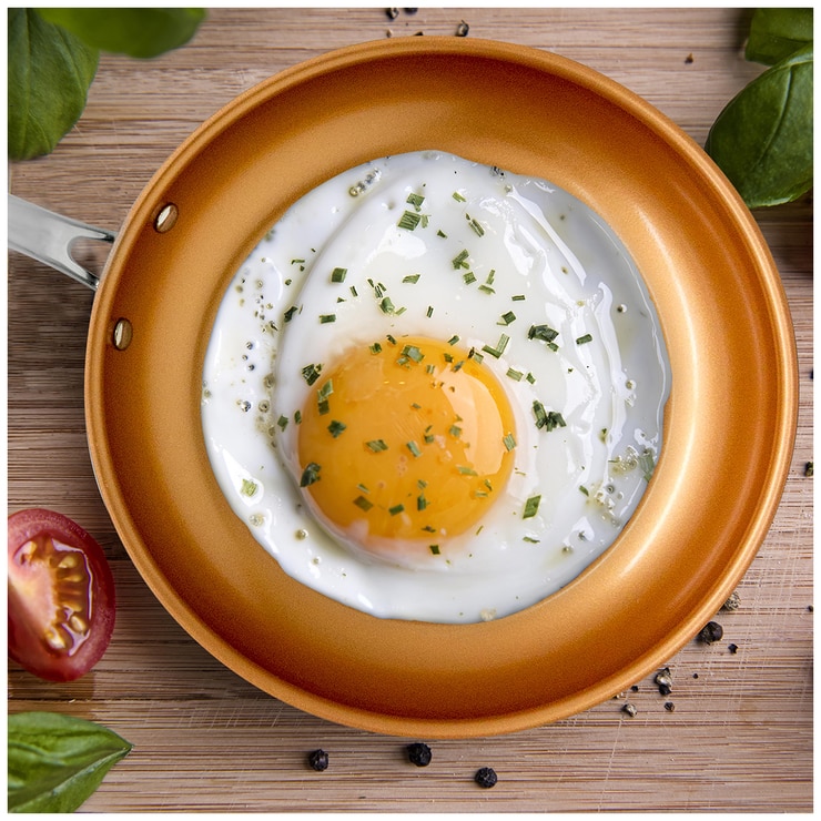 Gotham Steel Pro Ceramic NonStick Fry Pans 2pc Costco Australia