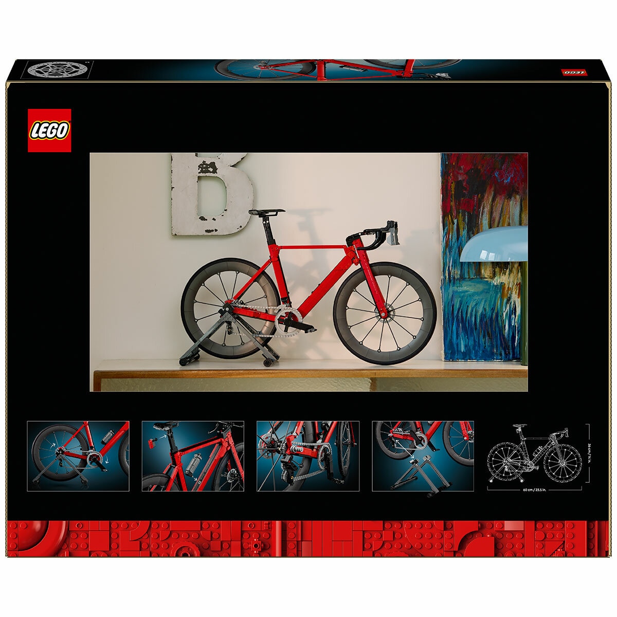 LEGO Icons Road Bike Sports Decor Building Set 11380