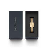Daniel Wellington Quadro Unitone Gold Dial Women's Watch DW00100485 Daniel Wellington Quadro Unitone Gold Dial Women's Watch DW00100485