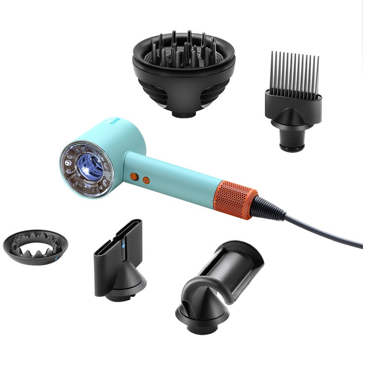 209461 Dyson Supersonic Nural Hair Dryer Ceramic Patina/Topaz 515190-01 209461 Dyson Supersonic Nural Hair Dryer Ceramic Patina/Topaz 515190-01