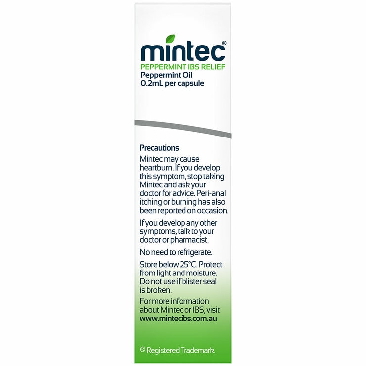Mintec Peppermint IBS Relief 60 Capsules