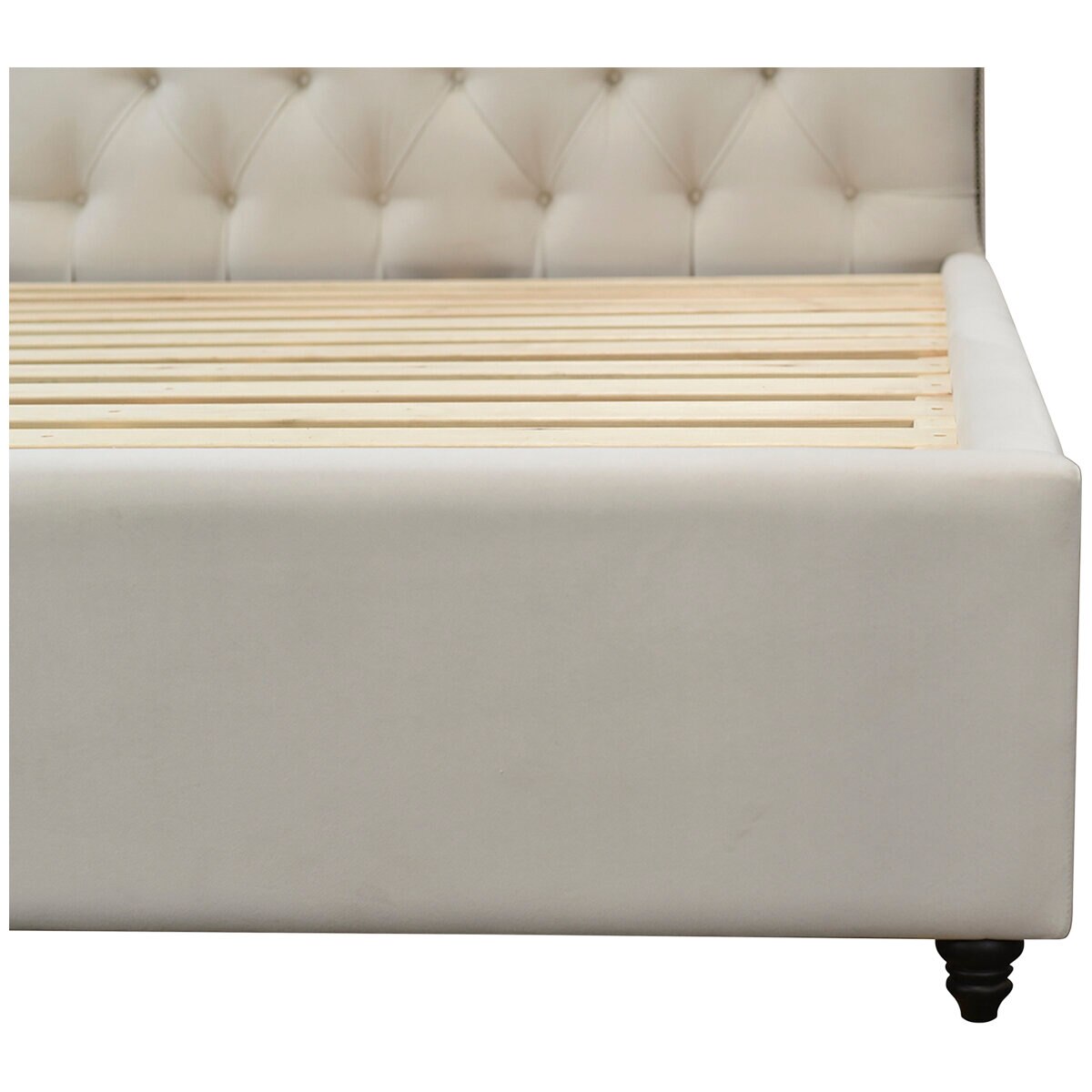 Moran Princess Double BedHead With Encasement With Slatted Base
