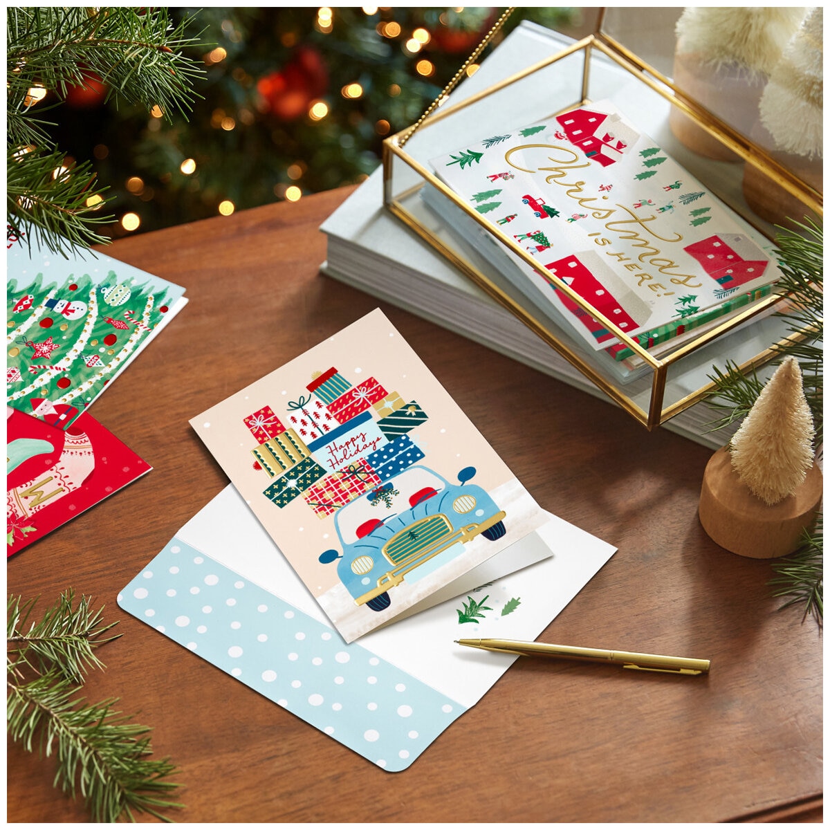Hallmark Traditional Holiday Card Assortment 40 Pack/