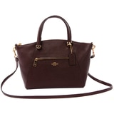 Coach Prarie Satchel - Oxblood