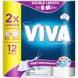 Viva Paper Towel Double Roll 12 x 120 Sheets Viva Paper Towel Double Roll 12 x 120 Sheets
