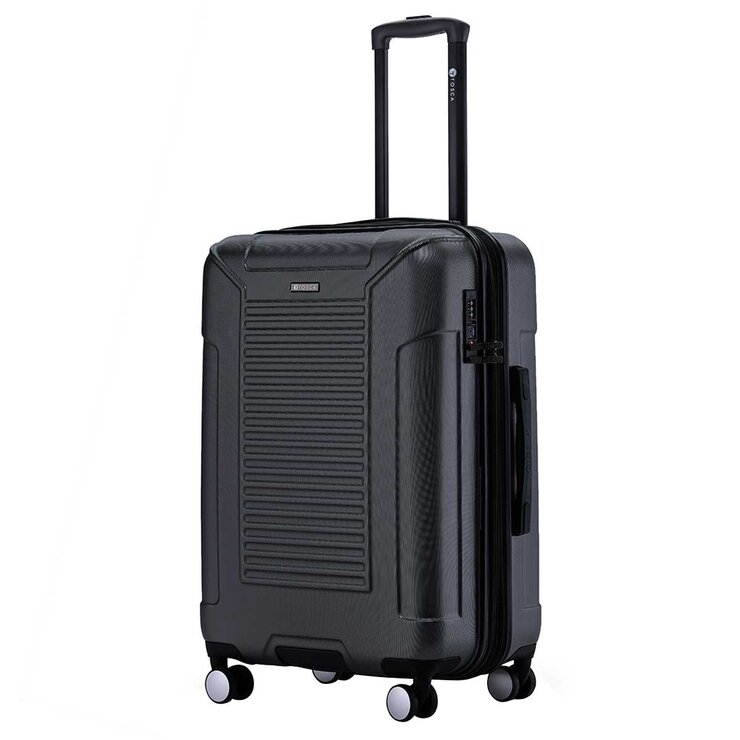 Tosca Matrix Range 3 Piece Luggage Set Black