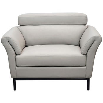 Moran Vancouver 1-Seater Leather Sofa