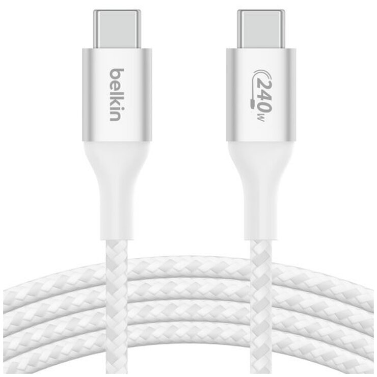 Belkin BoostCharge USB-C to USB-C Cable 2M White CAB015BT2MWH
