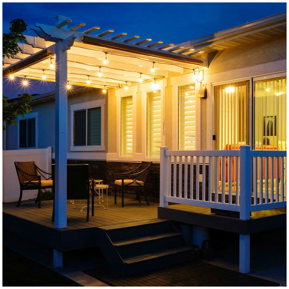 Feit Electric 14.6M LED Filament String Light Set Feit Electric 14.6M LED Filament String Light Set