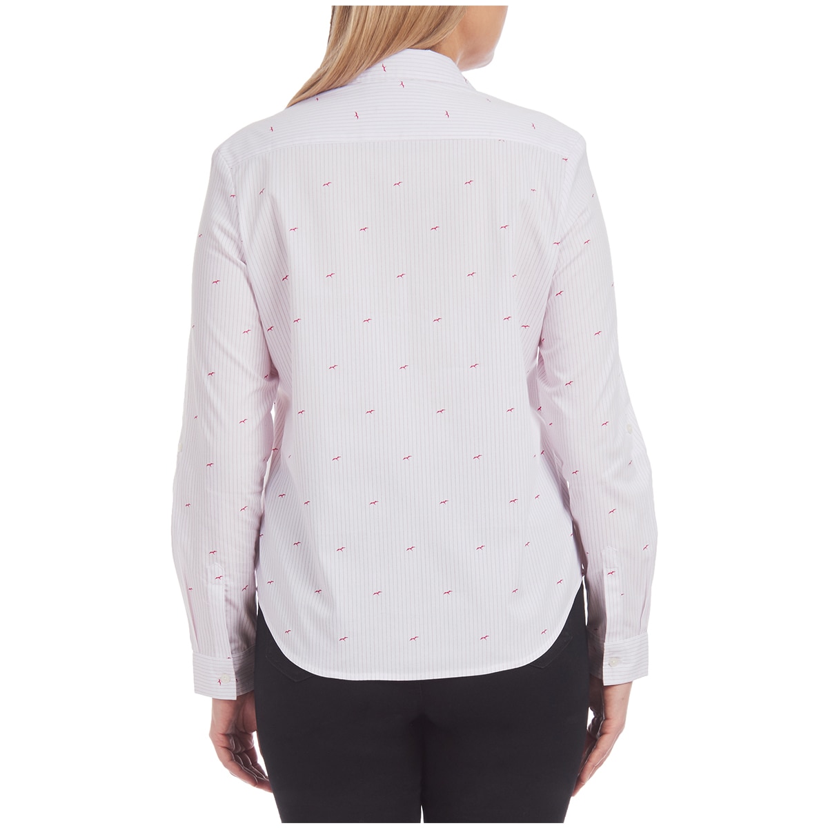 JACHS Girlfriend Cotton Shirt - Red