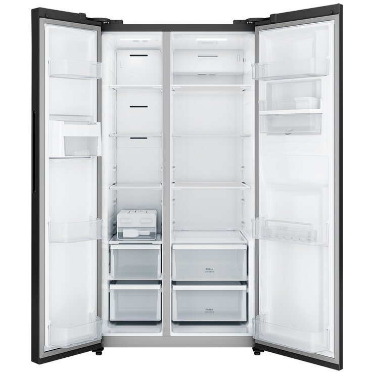 Westinghouse 619L Side by Side Fridge Black WSE6240BB Westinghouse 619L Side by Side Fridge Black WSE6240BB