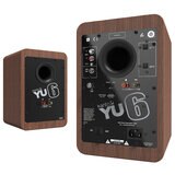 Kanto YU6 200W Powered Bookshelf Speakers Walnut KO-YU6WALNUT-I