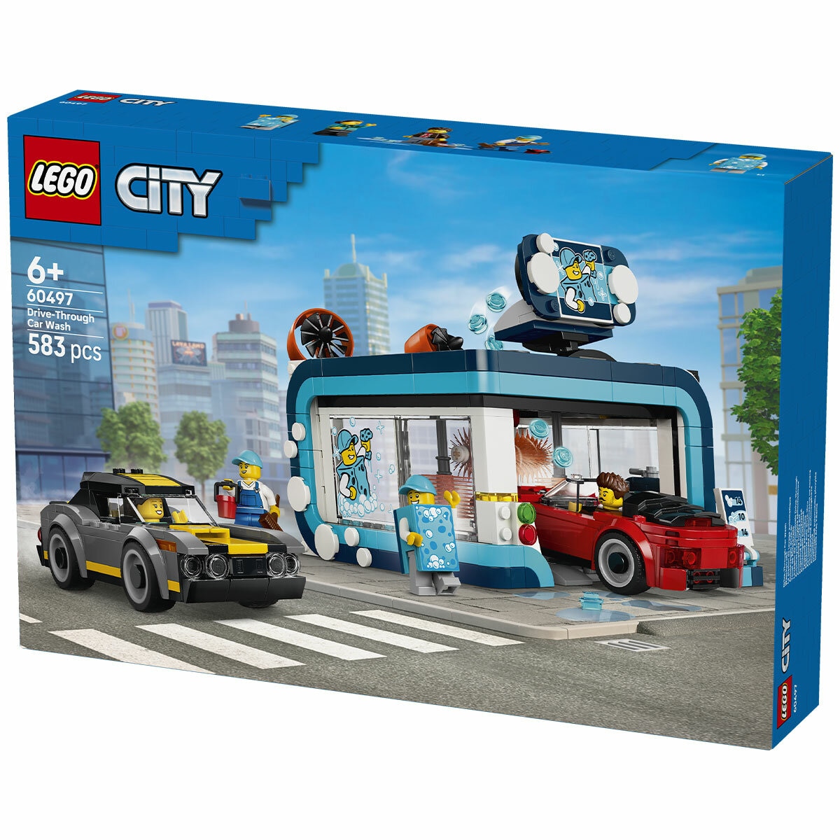 LEGO City Drive-Through Car Wash 60497