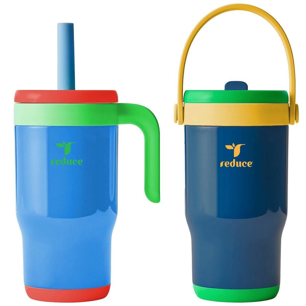 Reduce Kids Chiller Go 414ml x 2 Pack Blue Green