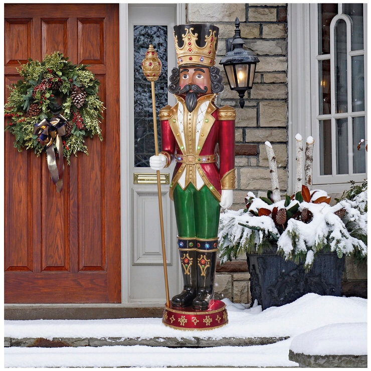 Christmas Multicultural Nutcracker with LED Lights and Music 1.8 m