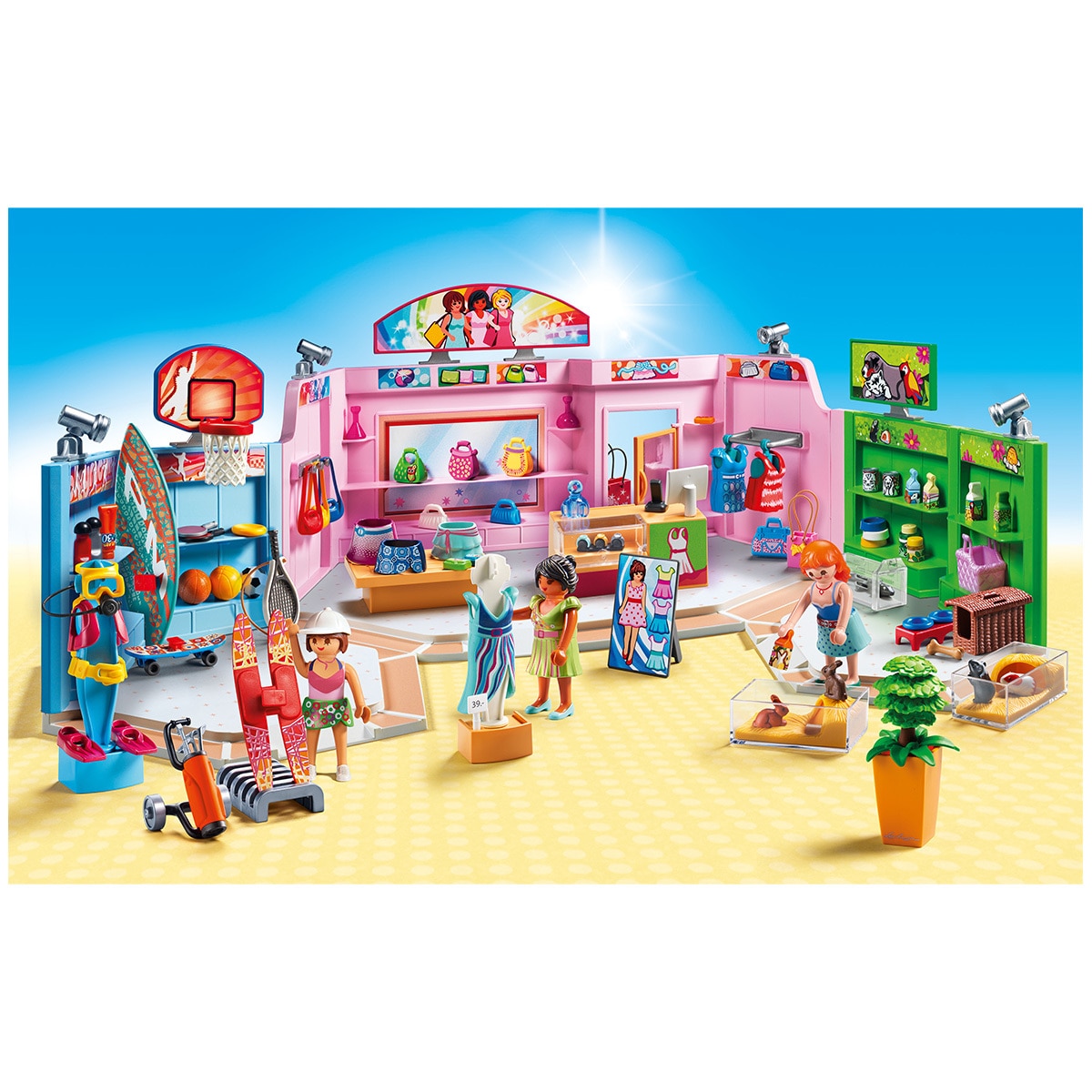 playmobil fashion store