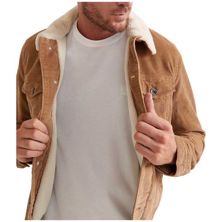 JAG Cord Jacket Stone