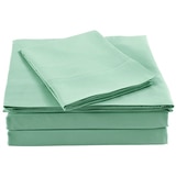 Bdirect Royal Comfort Blended Bamboo Sheet Set King - Green Mint