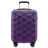 Tosca Bahamas Luggage 3 Piece Set Purple