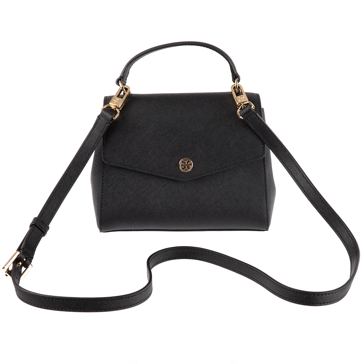 Tory Burch Robinson Satchel Bag Black | Costco Australia