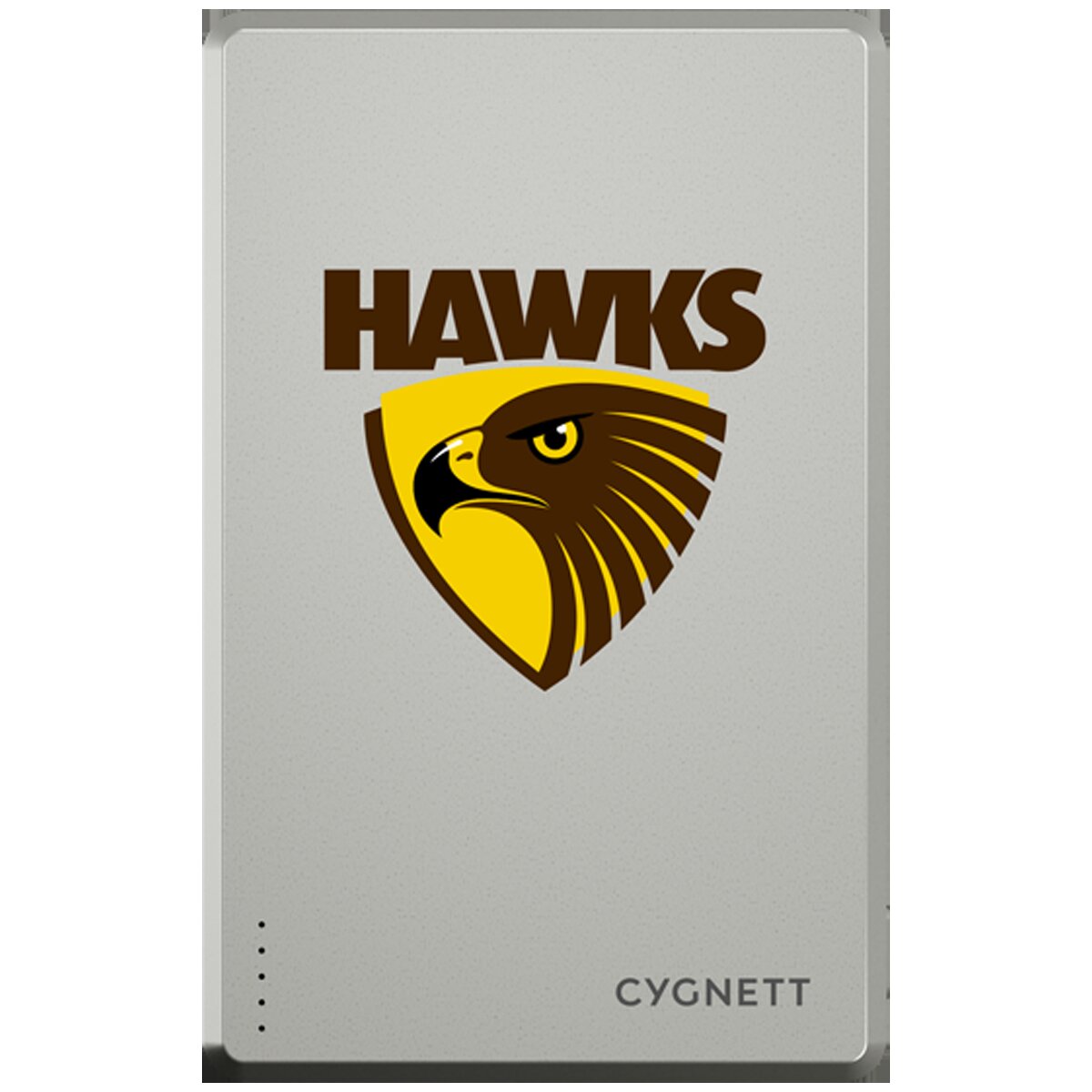 Cygnett 5k Slim Mag Power Bank- Hawthorn Hawks CY5368PBCHE
